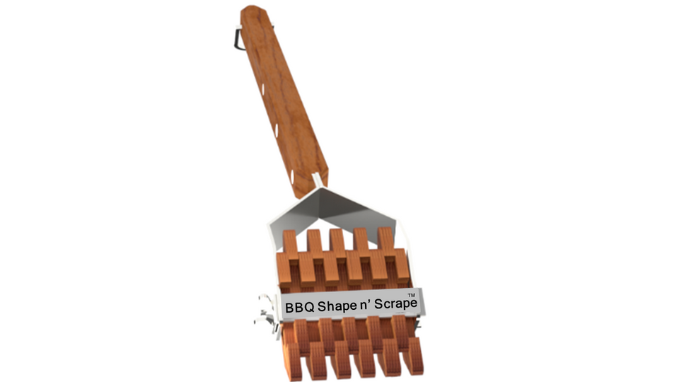Discover the best BBQ scraper for cleaning your BBQ grill.  Customize the BBQ scraper to perfectly fit your BBQ grill grate. 