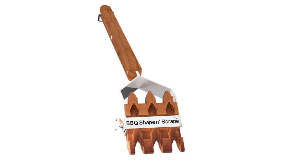 Bristle Free BBQ scraper will precisely adjust to fit any BBQ grill configuration. Safe & Universal Barbecue Scraper is rated the best. This BBQ scraper is the future BBQ accessory on the market
